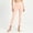A823 Beige, variant on Xdegoge Women's Workout Capri Leggings High Waisted Tummy Control Yoga Pants Athletic Activewear Comfortable Flattering Stretch Bottoms for Gym Fitness Running