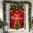 thumbnail image 4 of Christmas Ornaments Christmas Decorations 35X71 Inch Reusable Santa Claus Pattern Door Cover For Home Party Festival Best Christmas Gifts 2025, 4 of 6