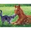 thumbnail image 1 of Cuadros Decorativos 5D DIY Diamond Painting Kits Horse Full Round Drill Wall Decor Art Crafts Mosaico Likrtyny embutido en tela, 1 of 9