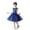Dark Blue, variant on Gelikeya Flower Girl Dress 3-14Y Girls Wedding Peach Dress Star Sequins Bride Party Dresses with Mesh Layerd Tutu Skirt White & 11-12 Years