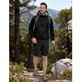 thumbnail image 7 of Little Donkey Andy Men's Waterproof Windbreaker Lightweight Packble Cycling Jacket for Biking, Running Black 3XL, 7 of 7