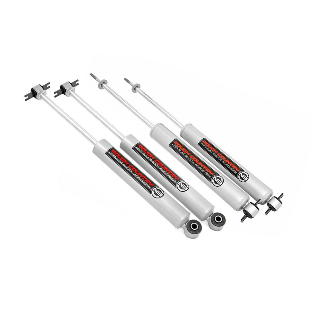 Rough Country Premium N3 Front and Rear Shock Absorbers for 9706 Jeep