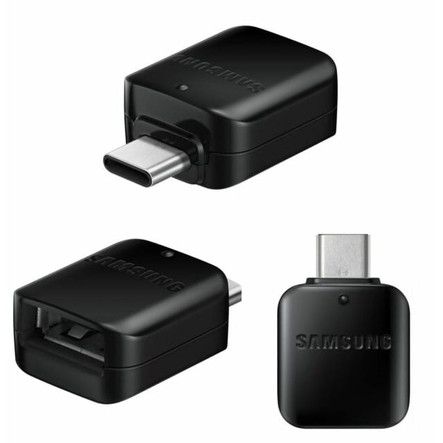 Samsung Adaptateur Convertisseur OTG USB-C Mâle vers USB Femelle pour Déplacements