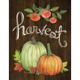 thumbnail image 2 of Urban, Mary 26x32 Gold Ornate Wood Framed with Double Matting Museum Art Print Titled - Autumn Harvest IV Walnut, 2 of 4