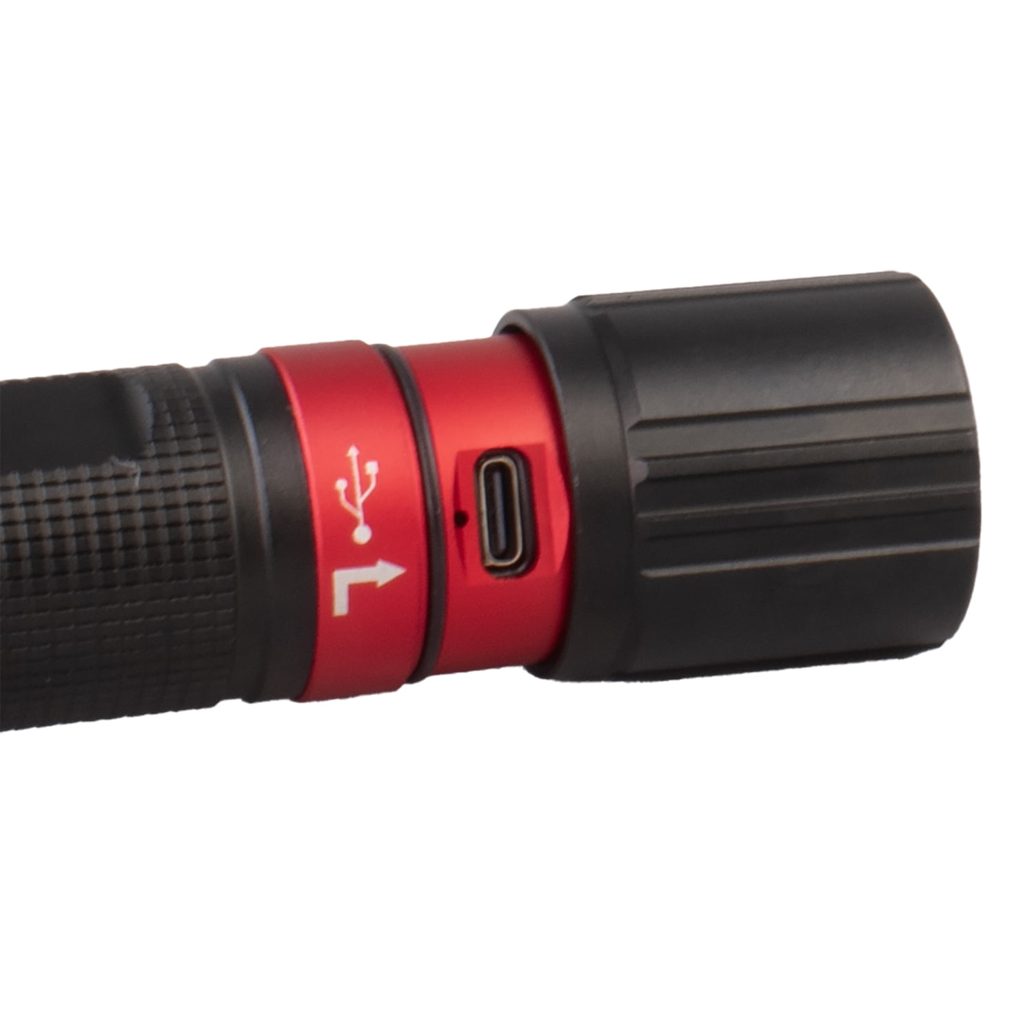 Dorcy Ultra HD Series Hybrid AAA/Rechargeable LED 1,000 Lumen Aluminum Flashlight with 3 Modes & Up to 1,312-ft. Beam, 41-4395