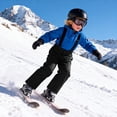 thumbnail image 6 of YunPes Kids Snow Bibs Girls Boys Waterproof Insulated Winter Ski Bib Overalls Toddler Adjustable Straps Ski Jumpsuit Winter Snowwear, 6 of 7