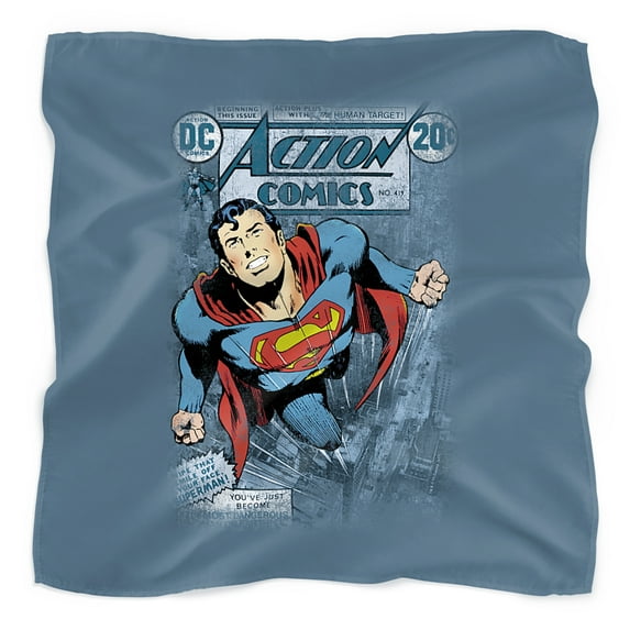 Superman Action #419 Distress Bandana (21 in x 21 in)