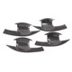 thumbnail image 1 of Car Carbon Fiber Abs Handle Bowl Cover Trim Fit For Xpander 2022 2023, 1 of 5