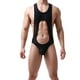 thumbnail image 2 of Gibobby Ropa Interior Sexy Ropa interior sexy para hombres Boxer Boxers unidos Calzoncillos de pedo transpirables de malla sexy Calzoncillos (Negro, M), 2 of 5