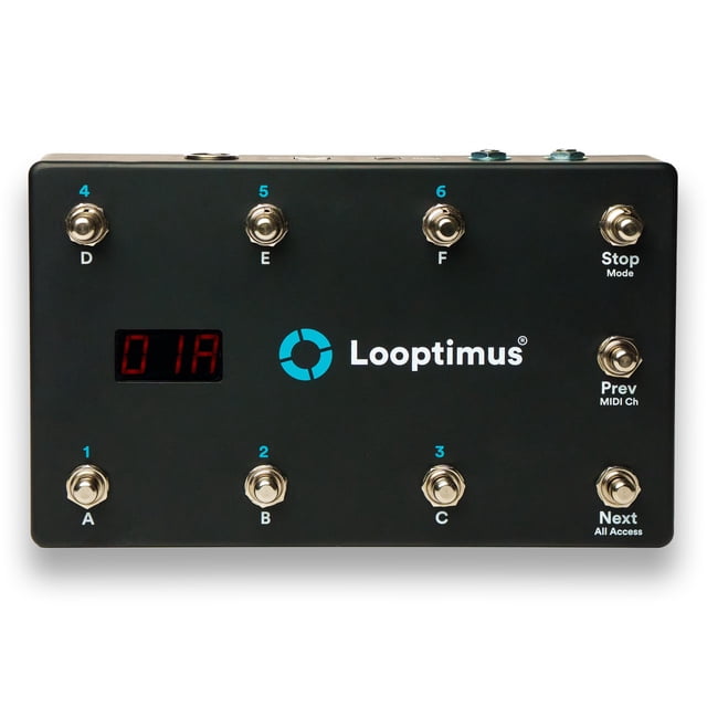 Controlador de Pedal USB MIDI Loop Community Looptimus