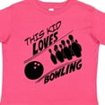 thumbnail image 4 of Inktastic This Kid Loves Bowling Boys or Girls Toddler T-Shirt, 4 of 5