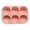 Light Pink, variant on 6-Cavity Rose Silicone Molds, Food Grade Baking Mold for Chocolate Candy Mousse, Easy Release Soap & Ice Tray, Dishwasher Safe, Baking Supplies, 6.4x9.4 Inch