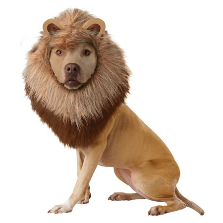 Lion Mane XSmall Dog Costume Halloween Headpiece Hat Animal
