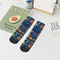 thumbnail image 7 of Pofeuu Funny Steam Train Print 30cm Socks, Adult Running Hiking Socks for Youth and Adult, 7 of 7