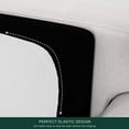 thumbnail image 4 of CHUN YI 1 Piece Cushion Cover Spandex Stretch Textured Grid Box Cushion Seat Slipcover, 4 of 6