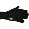 TYR Neoprene Swim Gloves Black Large (9-10.5cm Palm Width) Insulated Durable