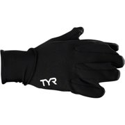 TYR Neoprene Swim Gloves Black Large (9-10.5cm Palm Width) Insulated Durable