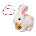 thumbnail image 1 of Juguete interactivo de conejo electrónico, juguete de , juguete de peluche novedoso, decoración del hogar para la familia adolescentes niñas, 1 of 10