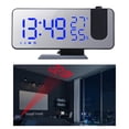 thumbnail image 2 of Despertador de proyección digital Sunnimix Reloj de alarma digital USB, 2 of 8