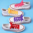 thumbnail image 4 of ORUYROP [2 Pairs] Flat Shoe Laces for Sneakers, 2/5" Wide Athletic Shoelaces in 10 Color, 4 of 7
