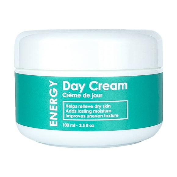 Day Cream - Energy All Day | Black Seed Oil Moisturizer Dry Skin | Rose Extract Cream for Hands, Face & Body (100ml/3.5fl.oz.)