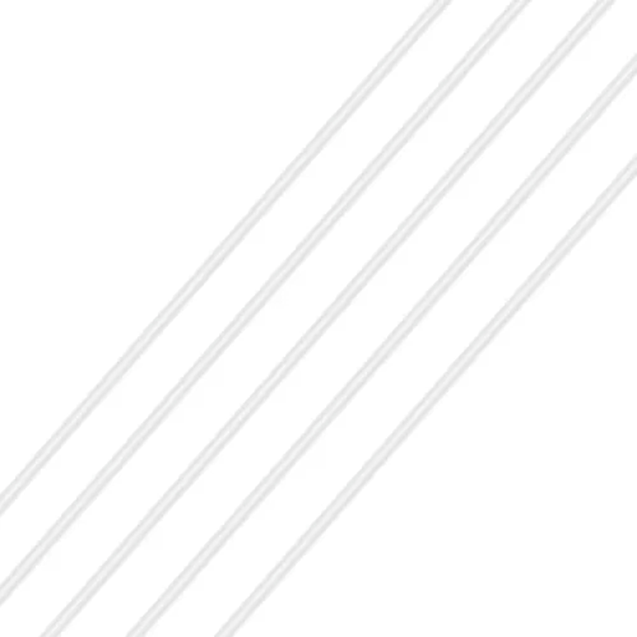 EOEMY 1 Roll White Fishing Thread Nylon Wire Beading Bracelet Cords String 0.2~0.8mm-0.7mm