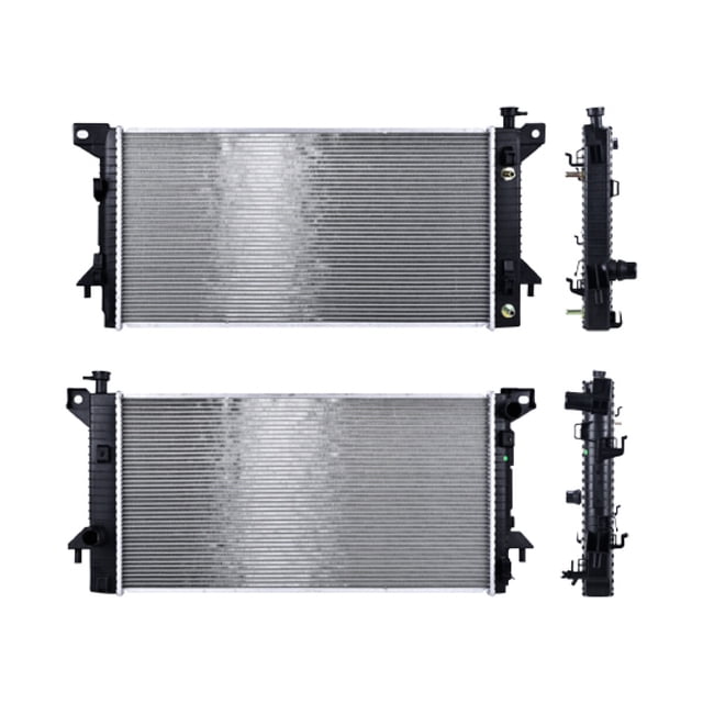 Radiador De Agua Navigator 2009 A 2014 Lincoln V8 5.4L Aut C/Aa Soldado Polar .