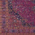 thumbnail image 6 of Livabliss Area Rugs for Living Room, 5x7 Harput Traditional Pink Rug, Bedroom Dining Room Home Decor Stain Resistant Carpet (5'3" x 7'3"), 6 of 7