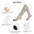 thumbnail image 5 of Lsque Colorful Armadillos Pattern Sport Compression Socks for Men & Women 15-20 mmHg Knee High Nurse Pregnant Running Medical and Travel Athletic, 5 of 6
