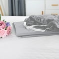 thumbnail image 3 of Elegant Comfort 1500 Series Full Fitted Sheet, 18" Deep Pocket Cooling Microfiber, Silver, 3 of 4