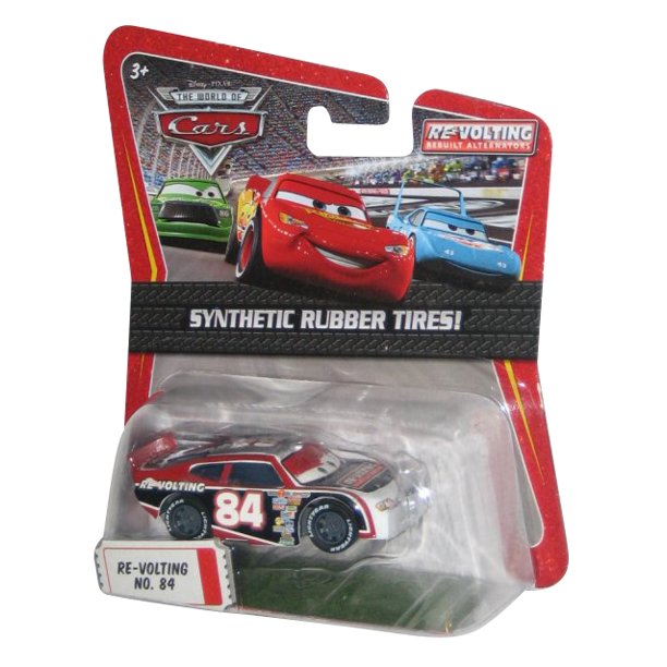 Disney Pixar Cars Movie Exclusive Synthentic Rubber Tires Re Volting No 84 Toy Car Walmart Com Walmart Com