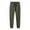 359#Joggers-Army Green, variant on Mens Heavyweight Sherpa Sweatpants Winter Fleece Lined Joggers, Running Casual Pants with Zipper Pockets
