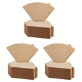 thumbnail image 1 of 600Pcs Coffee Filter Natural Unbleached Coffee Filters Cone Paper Disposable Coffee Filters for pour Over and Drip,600 x coffee filter paper, 1 of 6