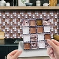 thumbnail image 1 of TIMIFIS Home Decor 10pcs 3D Crystal Tile Stickers DIY Waterproof Self-Adhesive Wall Stickers Office DecorFall, 1 of 7