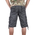 thumbnail image 2 of KingShop Mens Cargo Shorts Tactical Shorts Men Cotton Loose Work Casual Short Pants Plus Size, 2 of 8