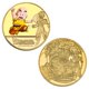 thumbnail image 1 of Moneda de oro bañada en oro de Dragon Ball, Son Goku, Vegeta, monedas conmemorativas, colección de periféricos de anime clásicos para niños, juguetes de recuerdo, 1 of 6