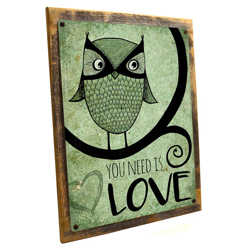 4.25" x 6" Mounted Print "Owl You Need Is Love" 