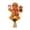 01-4, variant on Christmas Tree Topper - Waving Santa Claus Design with Spiral Base for Holiday Tree Decoration