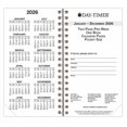thumbnail image 6 of Day-Timer January 2026 – December 2026 Two Page Per Week Planner Refill, Wirebound, Pocket Size, 3 1/2" x 6 1/2", 6 of 6