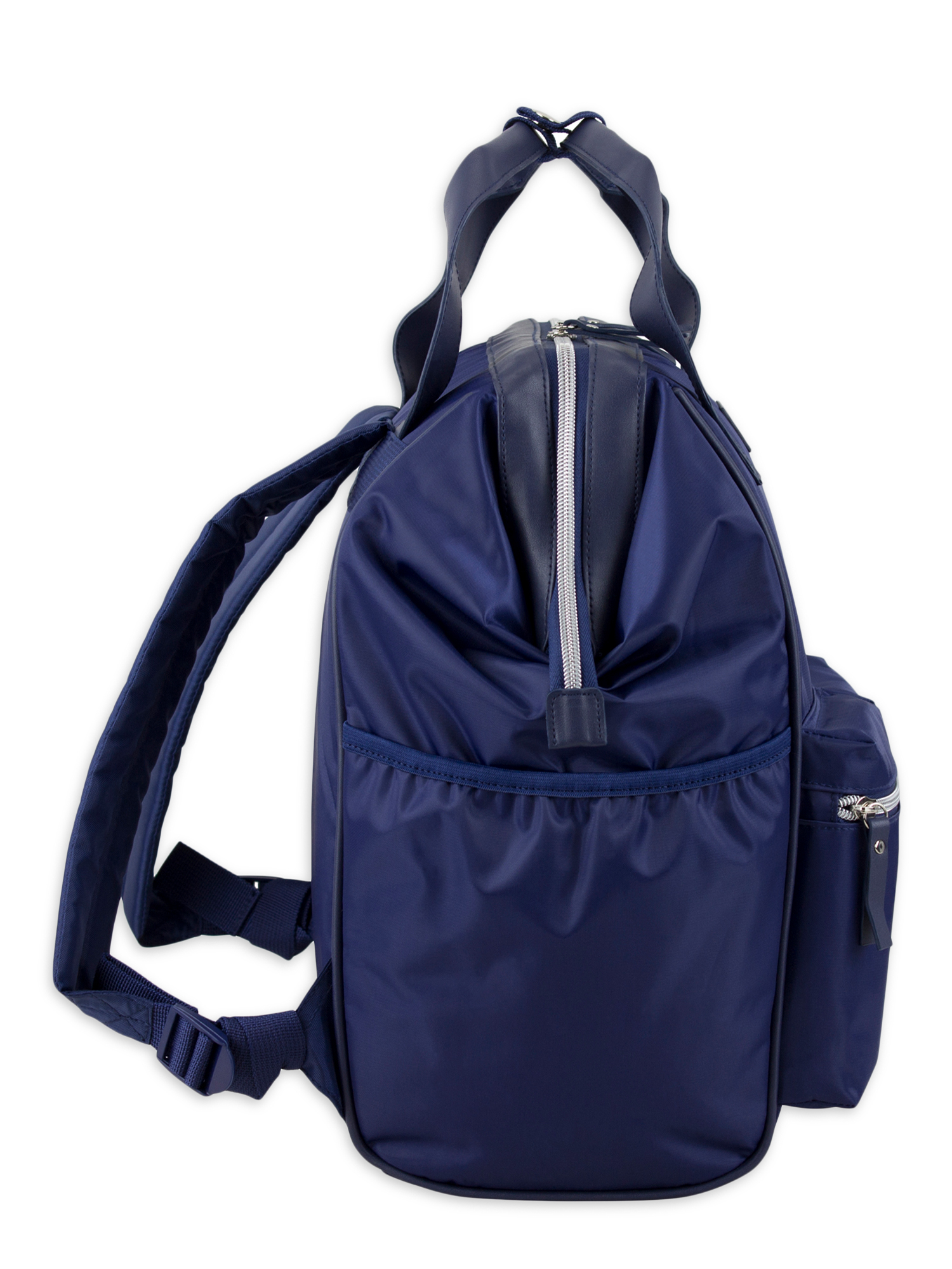 Bodhi Unisex Convertible Top Handle Backpack with Front Pockets, Navy