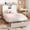 White, variant on Twin Bed Frame with Storage Headboard & Drawer, 3-in-1 Charging Station, Sturdy Metal Frame, No Box Spring Needed, Noise-Free, Non-Slip Design –(White)