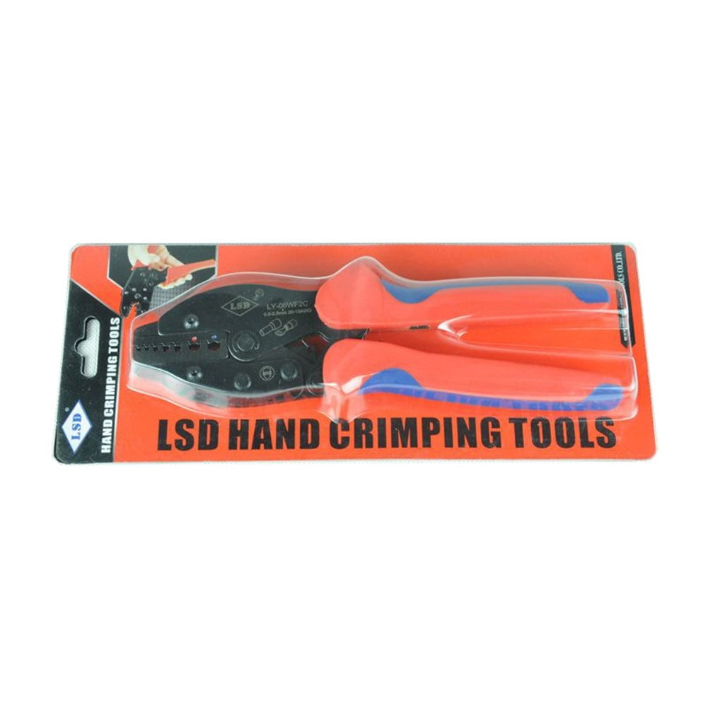 Crimper Pliers,Manual Electrician Special Applies to Coaxial Cable Line 0.5-2.5mm² Crimping Hand Tools ,Durability That Lasts