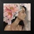 thumbnail image 2 of Robinson, Carol 12x12 Black Modern Framed Museum Art Print Titled - Flower Crown, 2 of 5