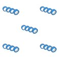 thumbnail image 1 of Bewildely 4 Piezas 1/18 Modelo de Control Remoto Neumáticos de Coche Kit de Neumáticos de Goma Azul Type2 NO2, 1 of 6