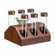 thumbnail image 2 of Coffee Beans Storage Container Tube Walnut Display Rack Glass Bottle Single Dose Coffee Accessories Coffeware Tool Sets, 2 of 11