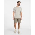 thumbnail image 4 of Athletic Works' Men's and Big Men's Tri Blend Tee with Short Sleeves, Sizes S-4XLT, 4 of 5