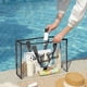 thumbnail image 1 of Bolsa de natación de PVC transparente de gran capacidad | Bolsa de playa impermeable y gruesa con asas de nailon reforzado | Bolsa de lavado portátil de mano para viajes, gimnasios y piscinas, 1 of 5