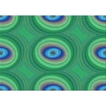thumbnail image 1 of Ahgly Company Machine Washable Indoor Rectangle Transitional Spring Green Area Rugs, 2' x 5', 1 of 7