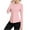 Pink, variant on larppty Women Shirts Long Sleeve with Thumb Holes Workout Quick Dry Athletic Hiking Running Tops (Purple, M)