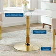 thumbnail image 5 of Modway Verne 40" Dining Table in Gold White, 5 of 6